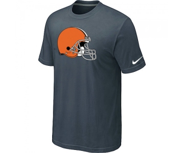 Cleveland Browns Sideline Legend Authentic Logo T-Shirt Grey