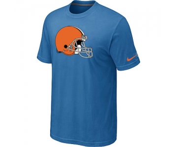 Cleveland Browns Sideline Legend Authentic Logo T-Shirt light Blue