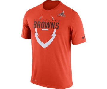 Men's Cleveland Browns Nike Orange Legend Icon Dri-FIT T-Shirt