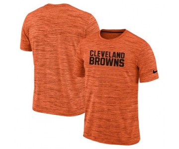 Men's Cleveland Browns Nike Orange Velocity Performance T-Shirt