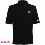 Nike Cleveland Browns 2014 Players Performance Polo -Black