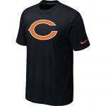 Chicago Bears Sideline Legend Authentic Logo T-Shirt Black