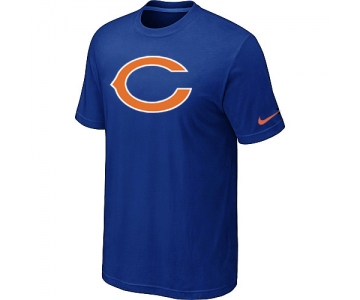 Chicago Bears Sideline Legend Authentic Logo T-Shirt Blue