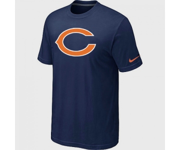 Chicago Bears Sideline Legend Authentic Logo T-Shirt D.Blue