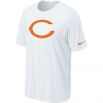 Chicago Bears Sideline Legend Authentic Logo T-Shirt White