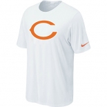 Chicago Bears Sideline Legend Authentic Logo T-Shirt White