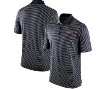 Chicago Bears Team Stadium Performance Polo - Navy