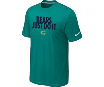 NFL Chicago Bears Just Do It Green T-Shirt