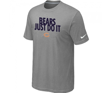 NFL Chicago Bears Just Do It L.Grey T-Shirt