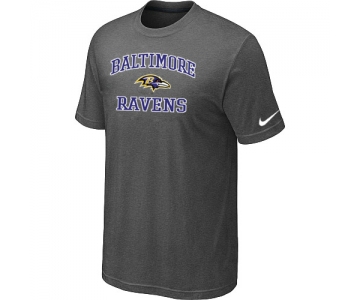 Baltimore Ravens Heart & Soull Dark grey T-Shirt