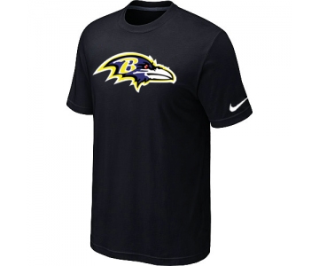 Baltimore Ravens Sideline Legend Authentic Logo T-Shirt Black