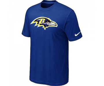 Baltimore Ravens Sideline Legend Authentic Logo T-Shirt Blue