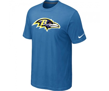 Baltimore Ravens Sideline Legend Authentic Logo T-Shirt light Blue