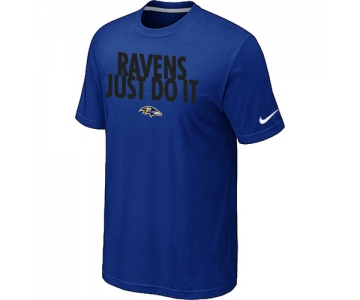 NFL Baltimore Ravens Just Do It Blue T-Shirt