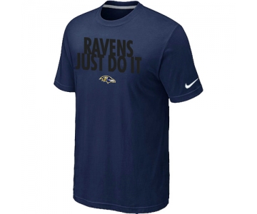 NFL Baltimore Ravens Just Do It D.Blue T-Shirt