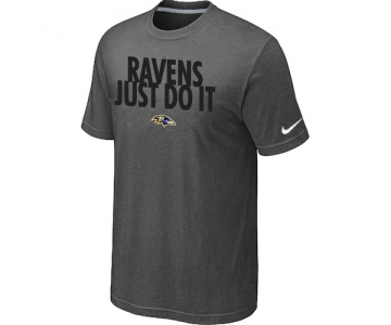 NFL Baltimore Ravens Just Do It D.Grey T-Shirt