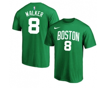 Boston Celtics 8 Kemba Walker Green Nike T-Shirt