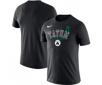 Jayson Tatum Boston Celtics Nike Player Performance T-Shirt Black