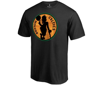 Men's Boston Celtics Fanatics Branded Black Hardwood T-Shirt