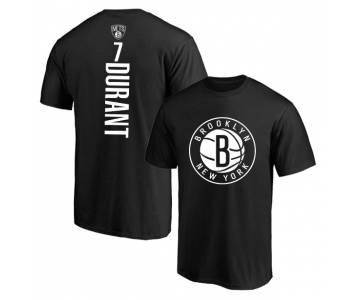 Brooklyn Nets 7 Kevin Durant Black T-Shirts