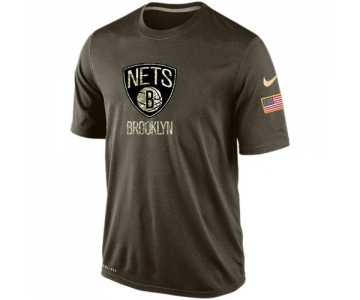 Brooklyn Nets Salute To Service Nike Dri-FIT T-Shirt