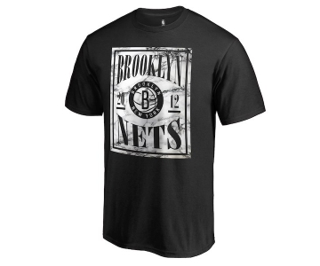 Men's Brooklyn Nets Fanatics Branded Black Court Vision T-Shirt