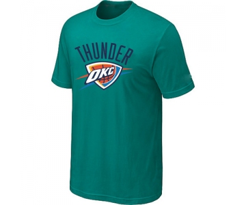 Oklahoma City Thunder Big & Tall Primary Logo Green NBA T-Shirt