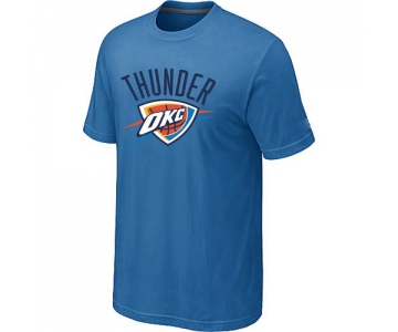 Oklahoma City Thunder Big & Tall Primary Logo L.Blue NBA T-Shirt