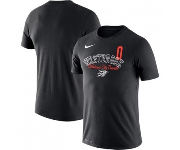 Russell Westbrook Oklahoma City Thunder Nike Player Performance T-Shirt Black