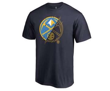 Men's Denver Nuggets Fanatics Branded Navy X-Ray T-Shirt