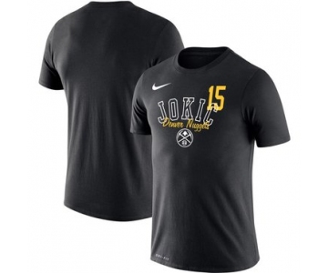 Nikola Jokic Denver Nuggets Nike Player Performance T-Shirt Black