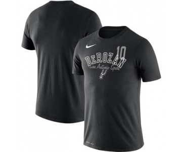 DeMar DeRozan San Antonio Spurs Nike Player Performance T-Shirt Black