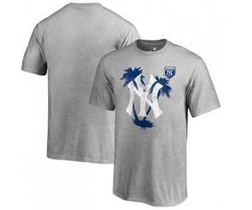 New York Yankees Fanatics Branded 2018 MLB Spring Training Vintage T Shirt Heather Gray