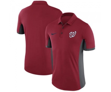 Men's Washington Nationals Nike Red Franchise Polo