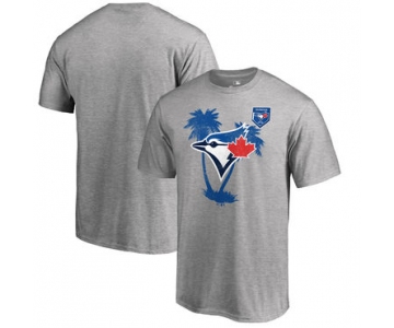 Toronto Blue Jays Fanatics Branded 2018 MLB Spring Training Vintage T Shirt Heather Gray