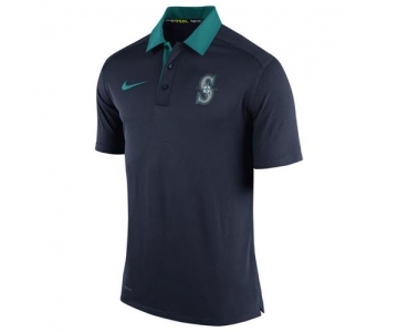 Men's Seattle Mariners Nike Navy Authentic Collection Dri-FIT Elite Polo