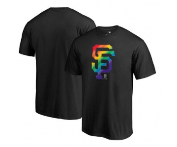 Men's San Francisco Giants Fanatics Branded Pride Black T Shirt