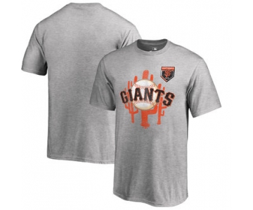 San Francisco Giants Fanatics Branded 2018 MLB Spring Training Vintage T Shirt Heather Gray