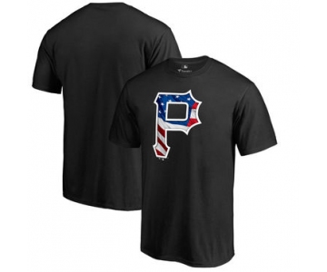 Men's Pittsburgh Pirates Fanatics Branded Black Banner Wave T Shirt