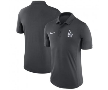 Men's Los Angeles Dodgers Nike Anthracite Franchise Polo