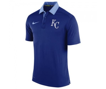 Men's Kansas City Royals Nike Royal Authentic Collection Dri-FIT Elite Polo