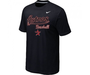 Nike MLB Houston Astros 2014 Home Practice T-Shirt - Black