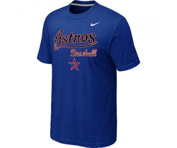 Nike MLB Houston Astros 2014 Home Practice T-Shirt - Blue