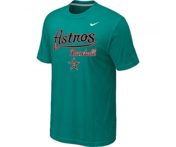 Nike MLB Houston Astros 2014 Home Practice T-Shirt - Green