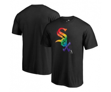 Men's Chicago White Sox Fanatics Branded Pride Black T Shirt