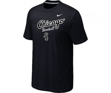 Nike MLB Chicago White Sox 2014 Home Practice T-Shirt - Black