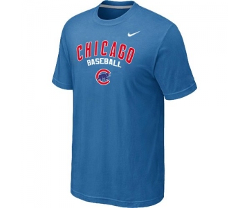 Nike MLB Chicago Cubs 2014 Home Practice T-Shirt - light Blue