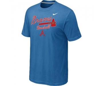 Nike MLB Atlanta Braves 2014 Home Practice T-Shirt - light Blue