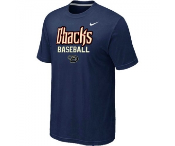 Nike MLB Arizona Diamondbacks 2014 Home Practice T-Shirt - Dark blue