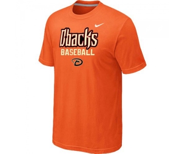 Nike MLB Arizona Diamondbacks 2014 Home Practice T-Shirt - Orange